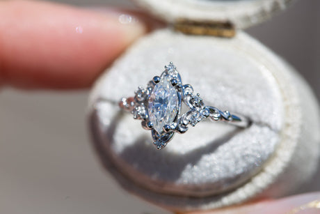 Customize your own Aurora setting with marquise center