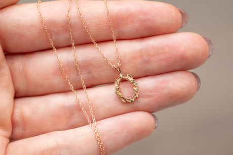Hall of Mirrors Pendant- Oval