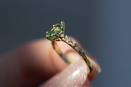 Customize your own Rowan setting with 8x6mm oval center