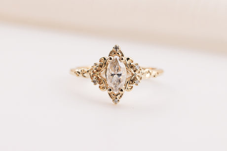 Customize your own Aurora setting with marquise center